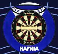 Image 1 of RETRO EVERTON SHIRT THEME SURROUND WRAP / COVER - POLYPROP & CANVAS - EASY SELF FITTING 