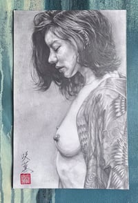 Image 2 of Red Forest - Original Pencil Drawing