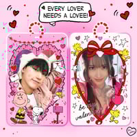 Image 3 of Snoopy Be My Valentine Double Sided Acrylic Photocard Holder