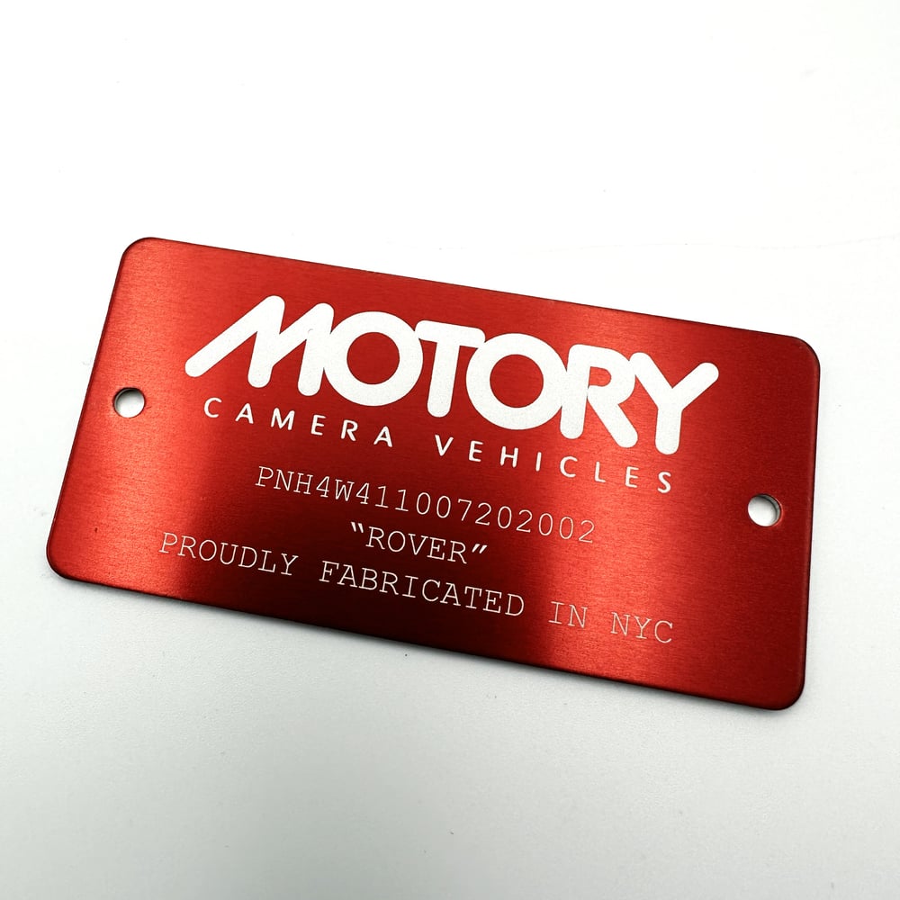 Custom Engraved Color Anodized Aluminum Tags