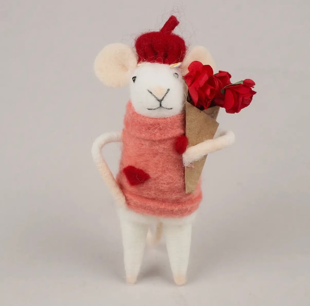 Image of Felt mice 💝🐭