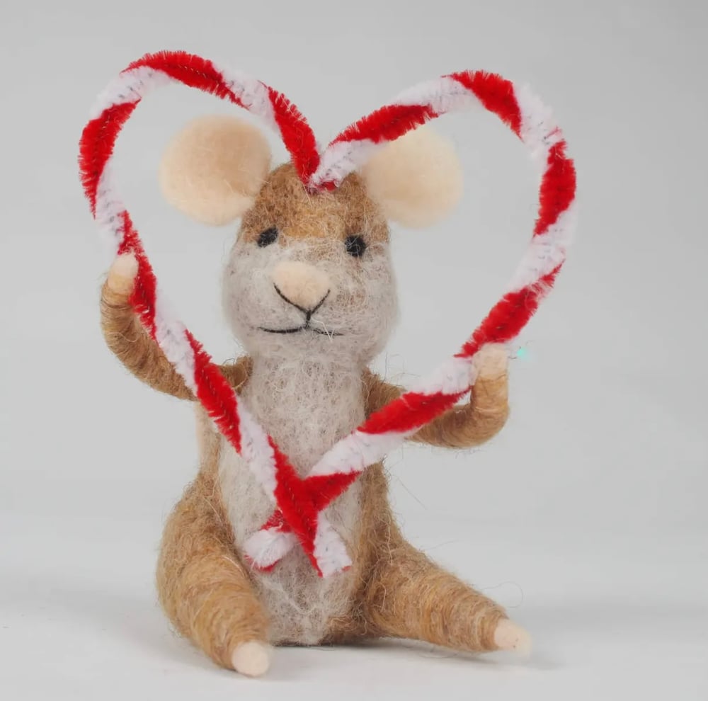 Image of Felt mice 💝🐭
