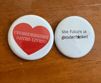 crossdressing saves lifes/future is pins