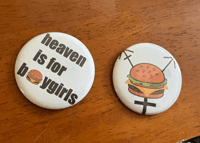 genderburger pins!