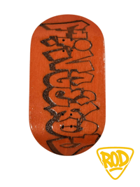 Image 1 of Deck 50mm Grafitti Orange 