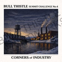 Image 3 of Corners of Industry — Double-Sided 8×8 Exhibition Print