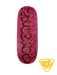 Image 1 of Deck 34mm Grafitti Rosa