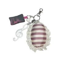 Image 2 of STRIPE DOLL charm