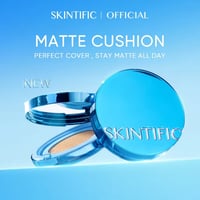Image 1 of SKINTIFIC COVER ALL PERFECT MATTE CUSHION HIGH COVERAGE PORELESS FLAWLESS FOUNDATION 