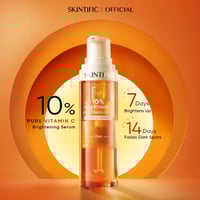 Image 2 of SKINTIFIC 10% PURE VITAMIN C BRIGHTENING ANTI DARK SPOTS ANTI AGING WHITENING 10mL