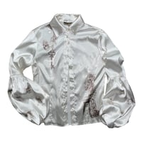 Image 2 of BOMBER SLEEVES shirt