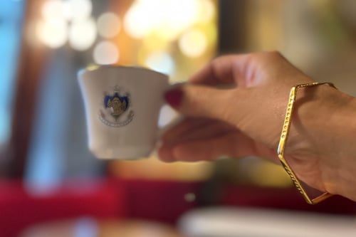 Image of  ·  VENEZIA  · gold plated silver haxagon bracelet