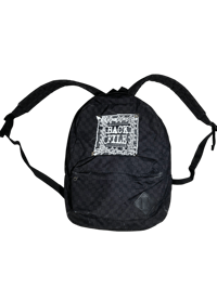 1 of 1 plaid patch backpack