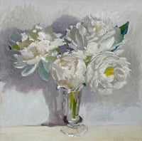 Image 1 of White Peonies 