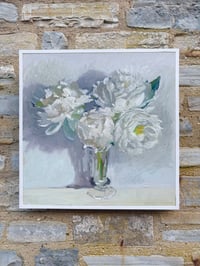 Image 3 of White Peonies 