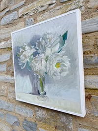 Image 2 of White Peonies 
