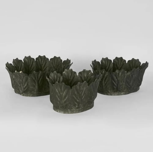 Image of Kale Pot  Zinc