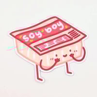 Soy Boy - Plant-Based Vegan Tofu Vinyl Sticker