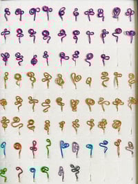 Image 1 of Nose Cuff Collection - Purple & Gold Plus