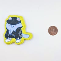 Image 2 of Slav Squat – Streetwear Hardbass Meme Cat Vinyl Sticker 