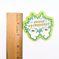 Image 2 of The Power of Friendship – Cats Vinyl Waterproof Sticker