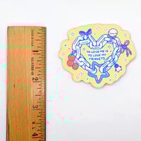 Image 3 of “To Love Me Is to Love My Trinkets” – Cute Aesthetic Sticker 