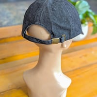 Image 2 of Scaredy Cat - Embroidered Baseball Cap – Adjustable Black Hat