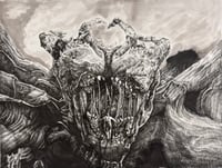 Eleven vs The Mind Flayer ST5 Drawing Prints