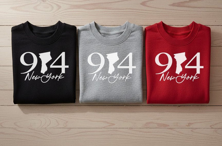 Image of EXCLUSIVE 914 COUNTY MAP SWEATSHIRTS