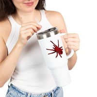 Image 15 of Rose Tarantula Insulated Mug 40oz