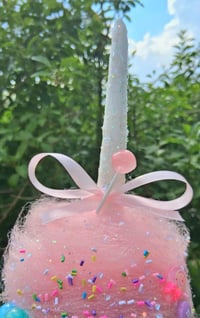 Image 6 of Upside-down Cotton Candy Headpiece 