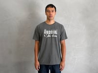 Image 2 of look.! grey tee