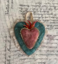 Image 3 of Spun cotton sacred heart 