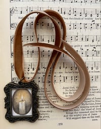 Image 3 of Candle - Original Artwork - Framed Mini