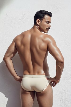 Image of BRIEF SUIT GOLDEN