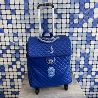 Image 1 of Pre Order Blue-Zeta Trolley Rolling Bag 4 Wheels 