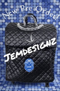 Image 1 of Pre Order Zeta Trolley Rolling Bag 4 Wheels