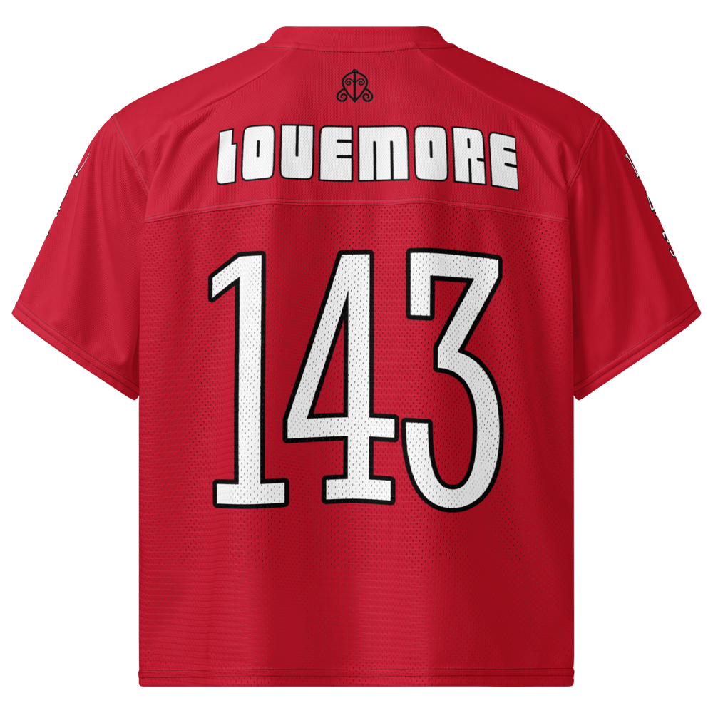 Image of Bay Area Cupid Hunters Mister Lovemore Limited Edition Red Jersey