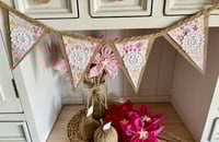 Image 1 of Hand-Created Rustic Bunting #22