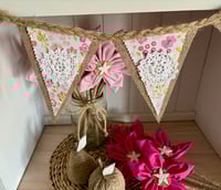 Image 2 of Hand-Created Rustic Bunting #22