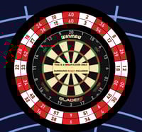 Image 1 of RED AND WHITE - DOUBLE / TREBLE TRAINING AID  - POLYPROP & CANVAS - EASY SELF FITTING 