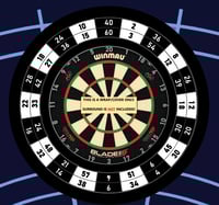 Image 1 of BLACK AND WHITE - DOUBLE / TREBLE TRAINING AID  - POLYPROP & CANVAS - EASY SELF FITTING 