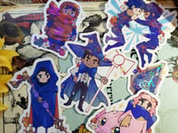 Image 5 of ♡ MORE Jayce & Viktor ♡ Holo/Glitter Stickers