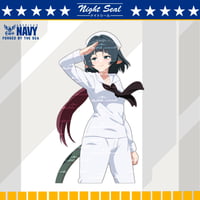 Image 5 of NAVY WAIFUS / STICKERS