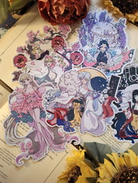 Image 1 of ♡ Misc Large Stickers ♡ {Holo/glitter}