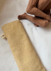 Image 2 of Handmade Therapy Pillow with Lavender Seeds Beige 