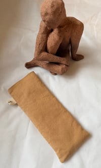 Image 1 of Handmade Therapy Pillow with Lavender Earth Orange 