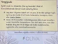 Image 3 of Handmade Therapy Pillow with Lavender Seeds Earth Yellow 