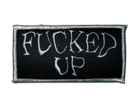 FUCKED UP embroidered patch
