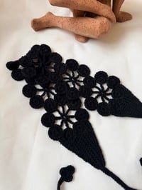 Image 1 of Crochet Ritual Headband-Black